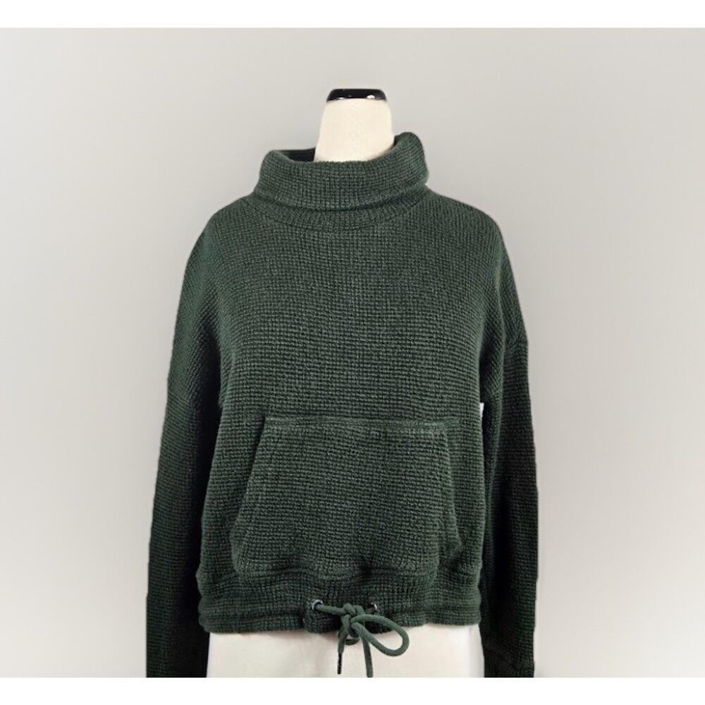 Sweaty Betty Restful Boucle Knit Women’s L Kangaroo Pocket Drawstring Bottom